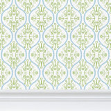 Watercolor Damask Luxury Matte Wallpaper