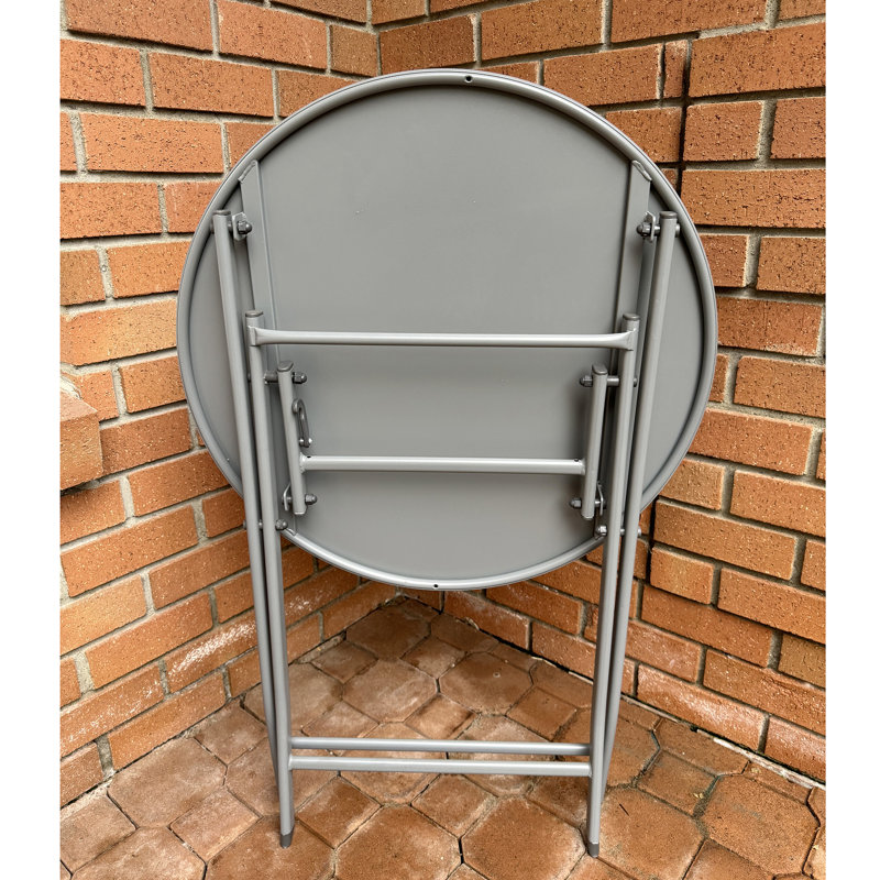 Ensemble bistro long pour 2 personnes 16,5 po Demia, gris