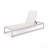 2-Piece Adjustable Outdoor Chaise Lounge Set, Rust-Resistant Aluminum-740349421