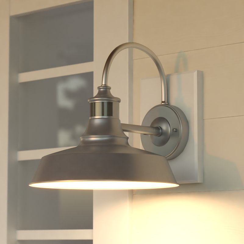 Gunnora Wall Light, Dark Bronze, 12.25" H x 12" W x 13.5" D