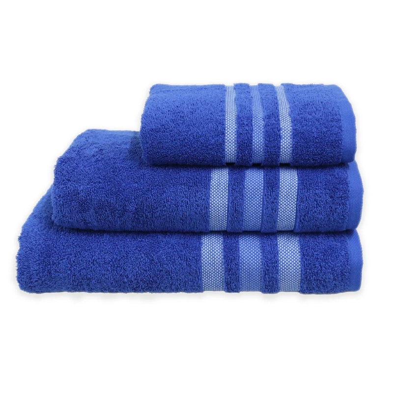 Cotton Hand Towel, Blue