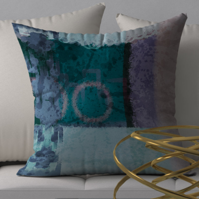 Housse de coussin carrée/insert, 20 po X 20 po