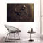 Squelette de dinosaure sur toile-868149053