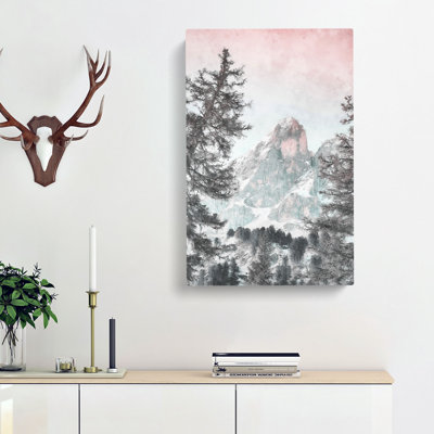 Mountain Peak - Wrapped Canvas Print