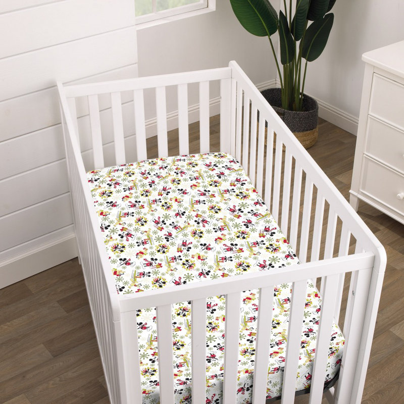 Drap-housse pour lit de bébé Disney