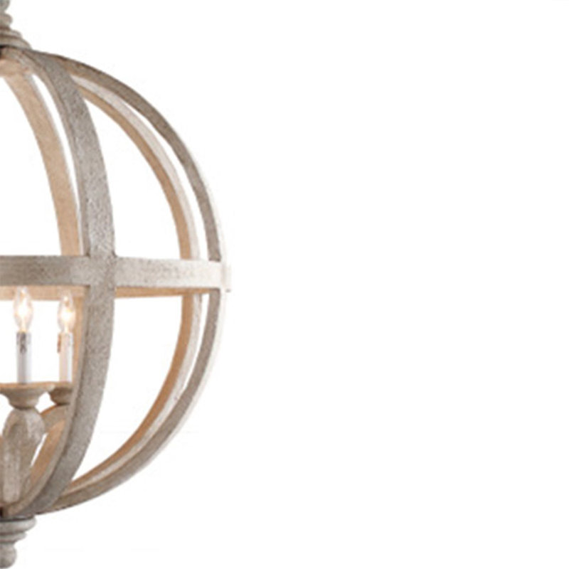 Lustre 4 lumières Alc52234w Hercules