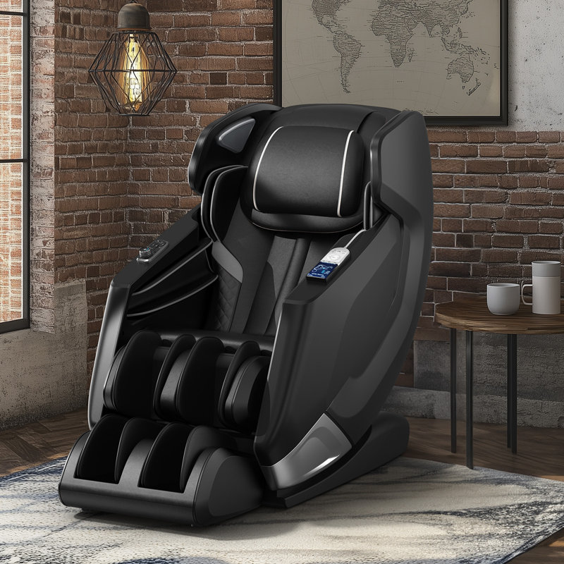 Cello 2025 Full Body 4D Massage Chair With Automatic Extended Footrest, SL-Track Zero Gravity Recliner, Full Air Bags, Heat Therapy, Yoga Stretch, Foot Roller, Shiatsu/Knead/Thai Massage, Bluetooth Player with AI Voice Control