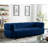 Carlan 91" Velvet Tuxedo Arm Sofa-63541368