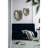 Modern Aluminum Gold Leaf Wall Decor - 24.8X17.3X2" Chic Art-2079198138
