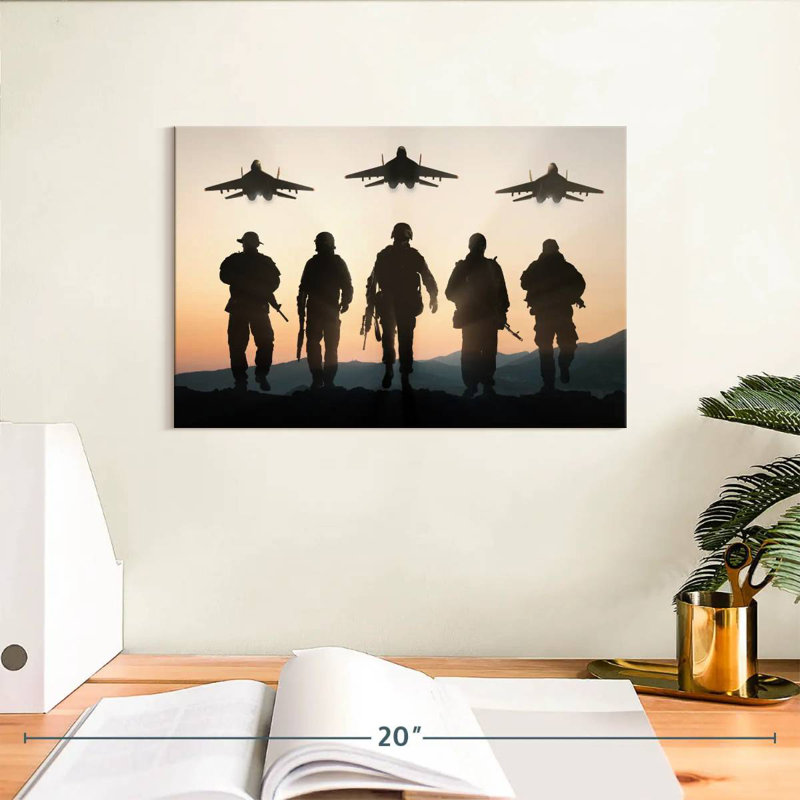 Air-Force, H 8 po x l 12 po