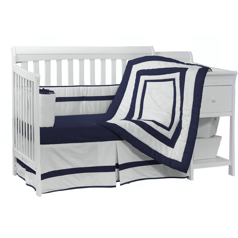 Ensemble de 2 draps-housses, Bleu marine