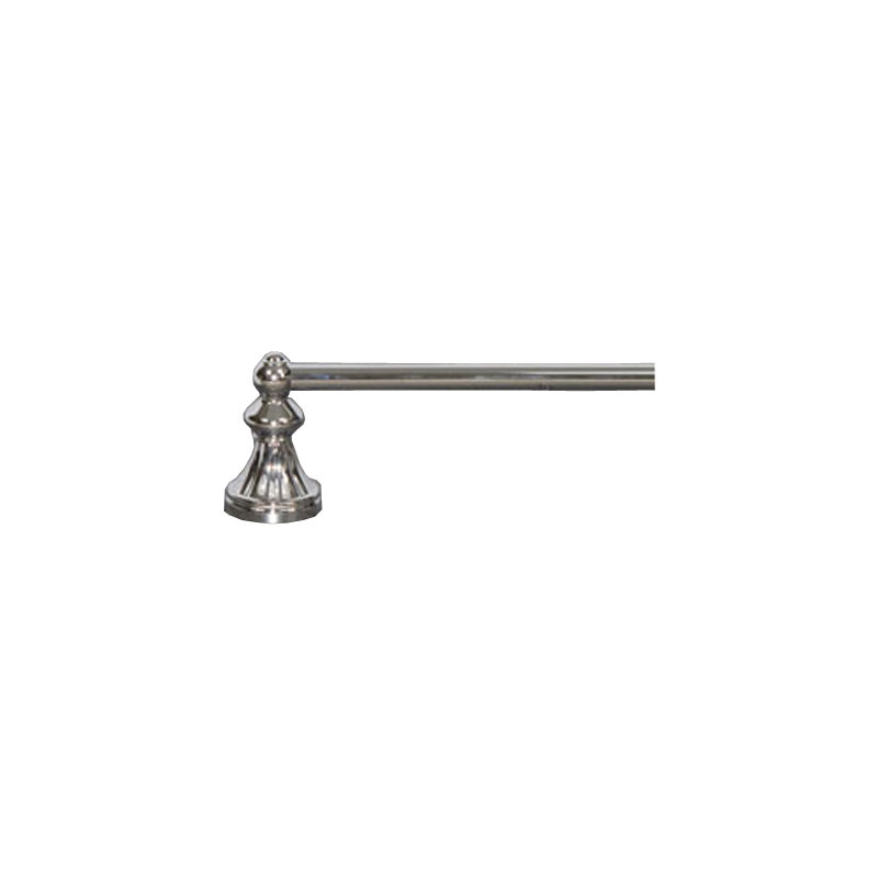 Hudson Bath Single 32 1/4" Wall Mounted  Towel Bar, Polished Chrome