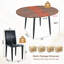 Ensemble de table de salle à manger extensible de 42 à 54 po avec chaises rembourrées confortables-115748086-115988750