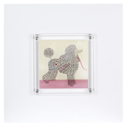 Single Picture Frame Painting on Plastic / Acrylic
