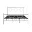 Lit plateforme en métal blanc-129428669-129428666