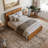 Amear Solid Wood Foundation Bed with Matching Footboard-261890588-134548192