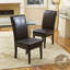 Chaises d'appoint rembourrées en similicuir Danielle-69607031