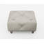 Melrose 65Cm Wide Genuine Leather Tufted Square Ottoman-118216812-118216814