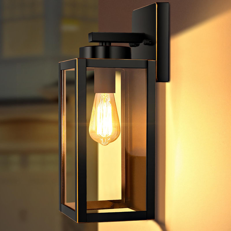 Outdoor Wall Light Fixtures, Bronze
