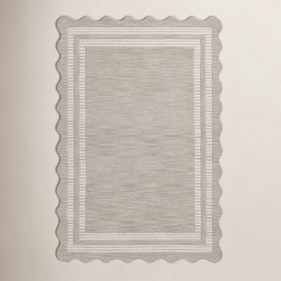 Chris Loves Julia x Loloi Scottie Fog Ivory Rug