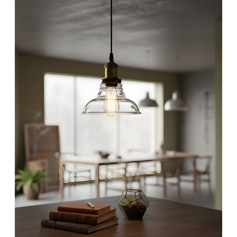 1 - Light Gold Bell Pendant