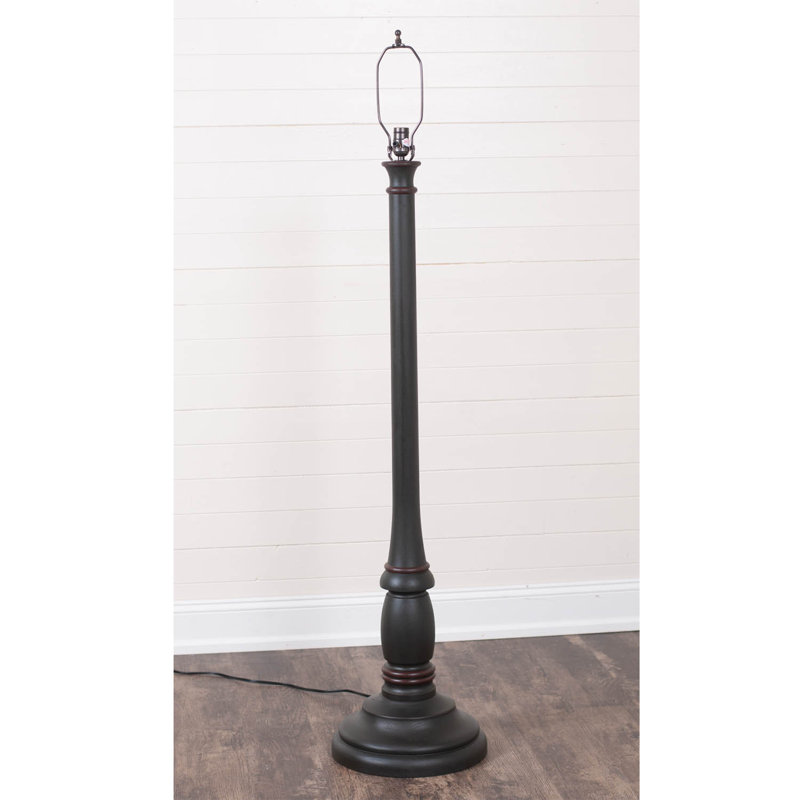 Randalle 59'' Traditional Floor Lamp, Rustic Black