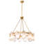 Sublime 12 - Light Dimmable Wagon Wheel Chandelier