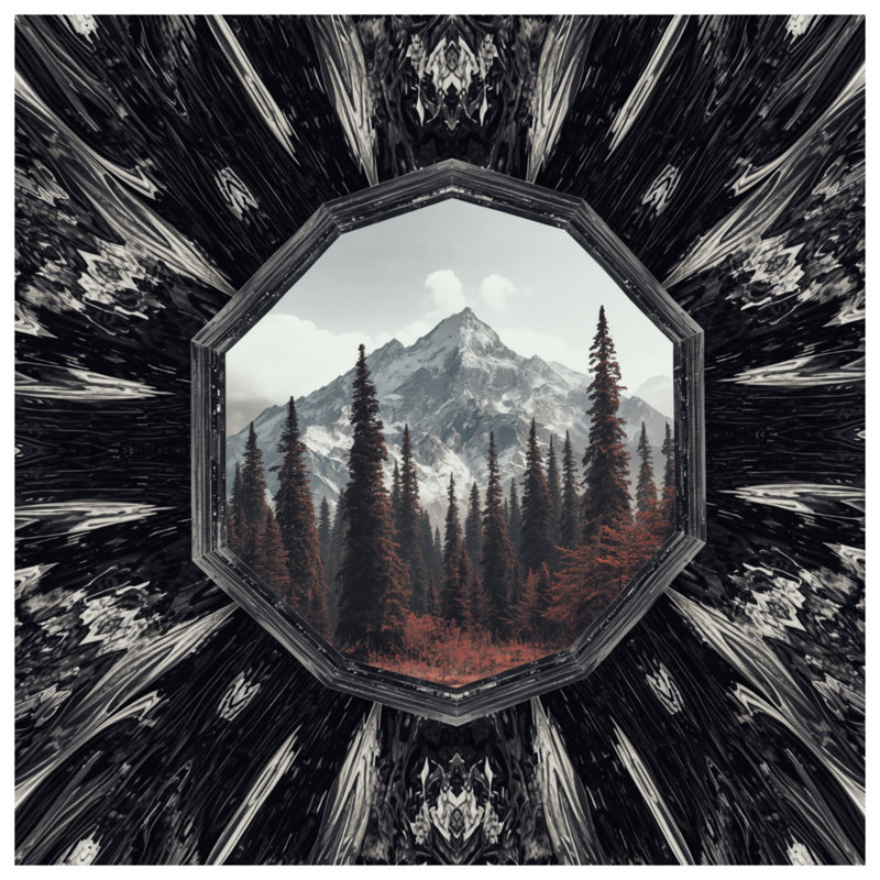 Rideaux de fenêtre Mountain View, 50 po x 92 po - 1 panneau, Transparent