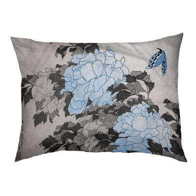 Burkart Floral Fleece Pet Bed