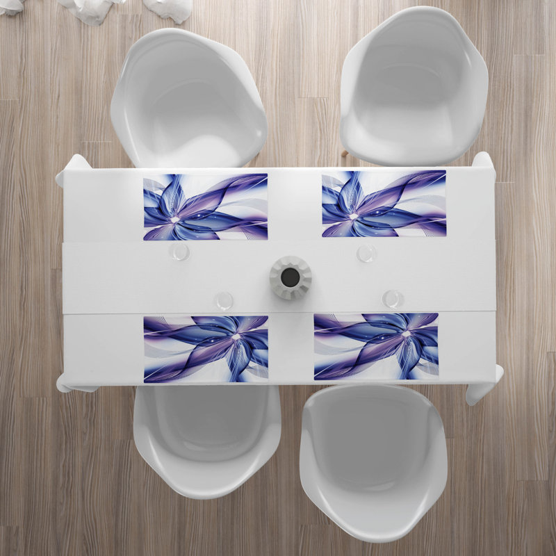 Polyester Abstract Rectangle Placemat