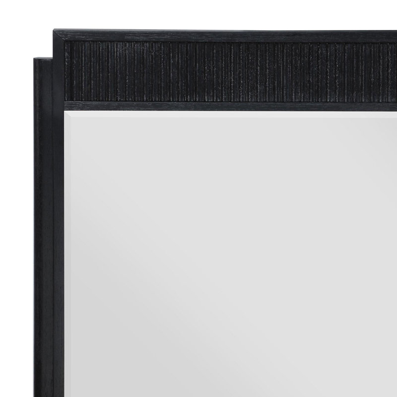 Dresser Mirror Black