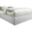 Elessio Linen Textured Fabric Bed-1052716063-1052716064