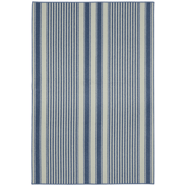 Tapis bleu Haddon