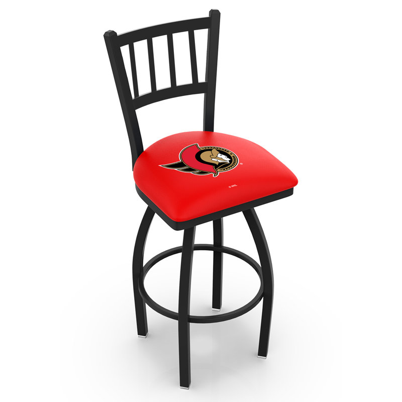 Tabouret de comptoir pivotant de 25 po NCAA, Ottawa Senators, 25 po de hauteur