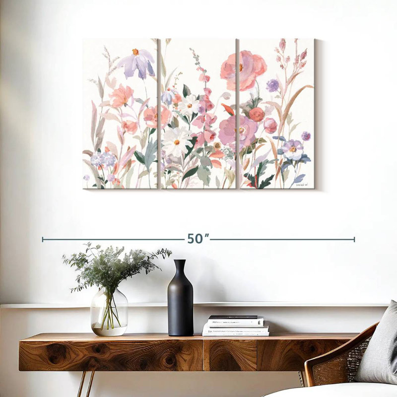 Harnek Boho Wildflowers, 24" H x 38" W