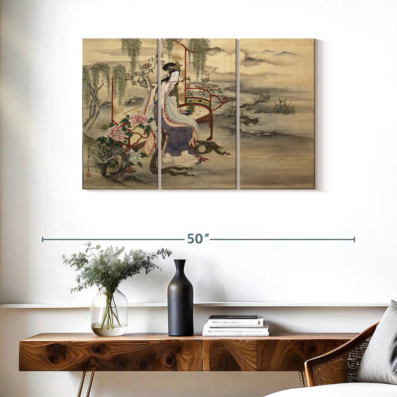 Leisha, la beauté chinoise, Yang Guifei, H 24 po x l 38 po