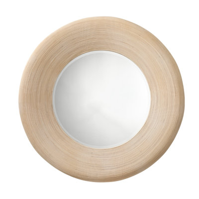 Paddock Bamboo / Rattan Round Mirror