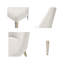 Dining Chairs   Of 2  - High Back Support, Solid Wood Legs Reclaimed Finish Upholstered 2 Back, Biscuit