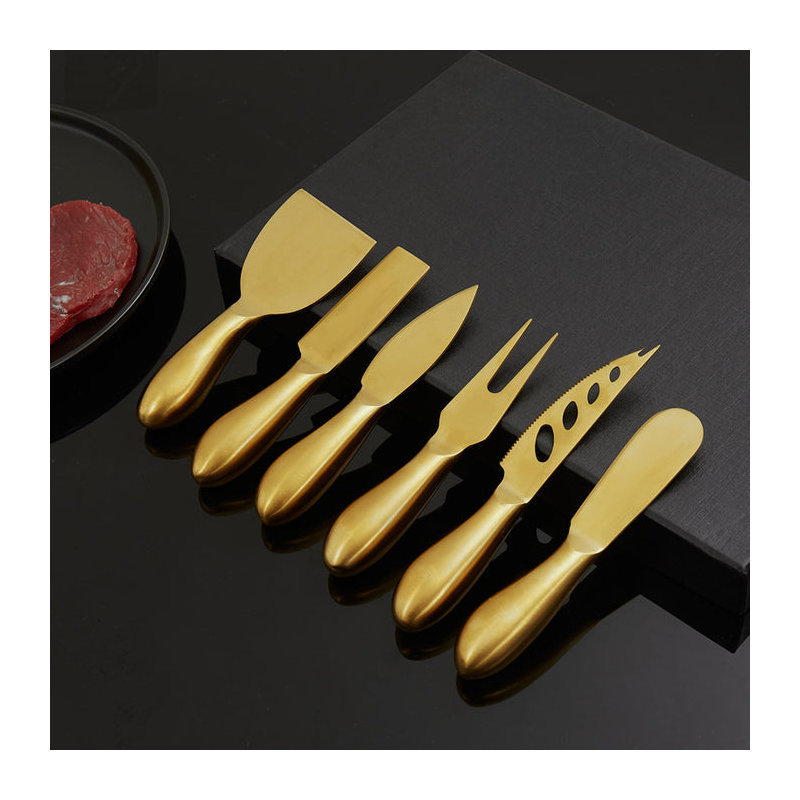 Ensemble d'épandeur à fromage Kober, Doré