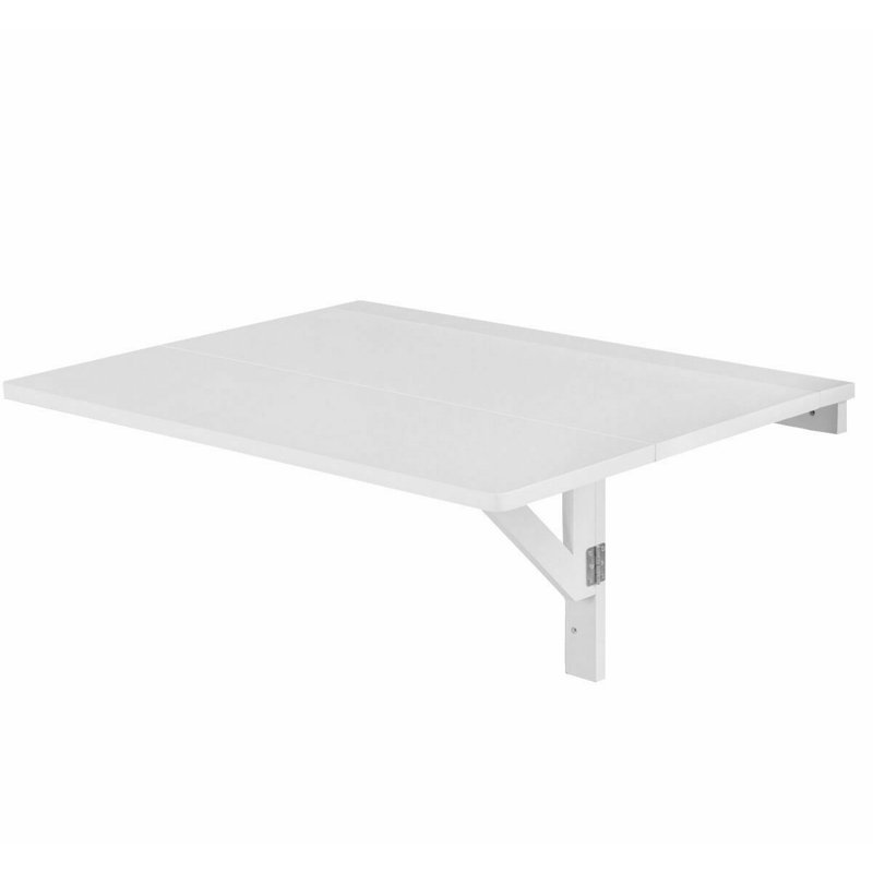 Way Wick Extendable Pine Solid Wood Base Dining Table, White