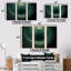 Emerald Enceladus Outer Space I - Our Solar System, impression d'art mural-107764361-107764367