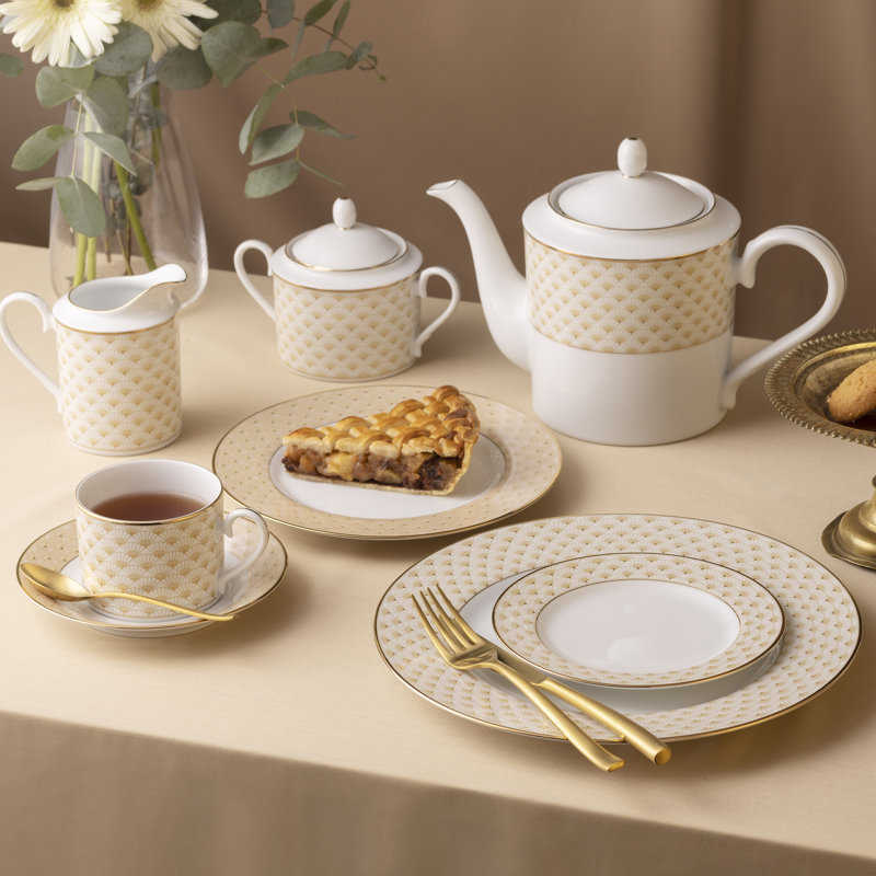 Noritake Trocadero Gold 5-Piece Place Setting, Service for 1