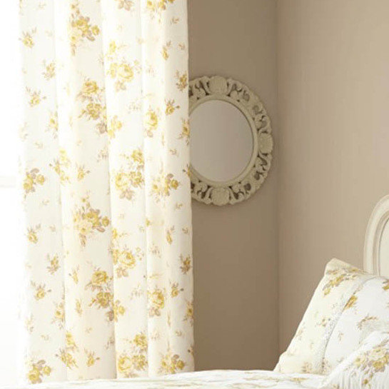 Annabella Curtain Panel, Lemon