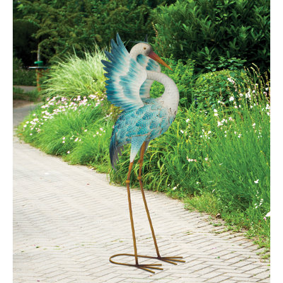 Blue Crane 34 po - Ailes vers le haut