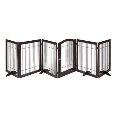 Free Standing Pet Gate With Door