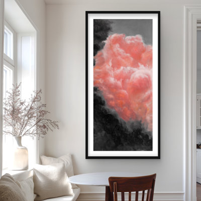 Dark Clouds - Paysages, chambre à coucher, impression encadrée