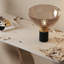 Italian-style stainless steel console table.-1512774202