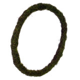 Vickerman 24"H Circular Twig Wreath. Made of natural twigs with a hint of artificial moss.