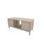 Élégante table basse à tissage Veener