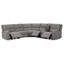 Canapé modulaire inclinable de 123 po Adore-20598909